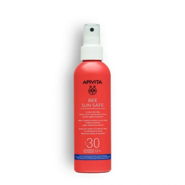 APIVITA Bee Sun Safe Hydra Melting Ultra-Light Face & Body Spray Spf30 200ml