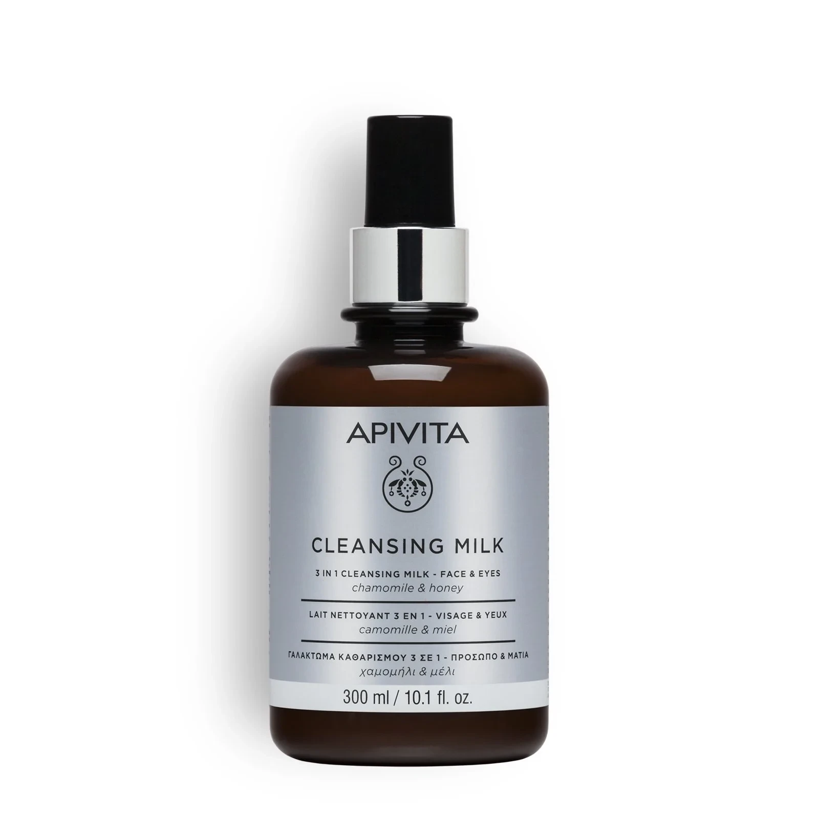 APIVITA 3 In 1 Cleansing Milk Face & Eyes All Skin Types 300ml