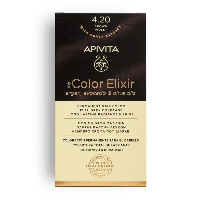 APIVITA My Color Elixir 4.20 Brown Violet 50&75ml