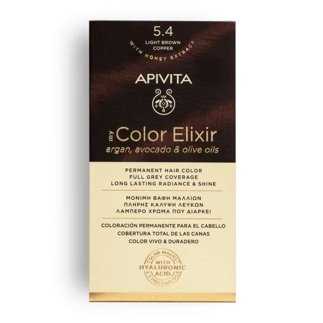 APIVITA My Color Elixir 5.4 Light Brown Copper 50&75ml