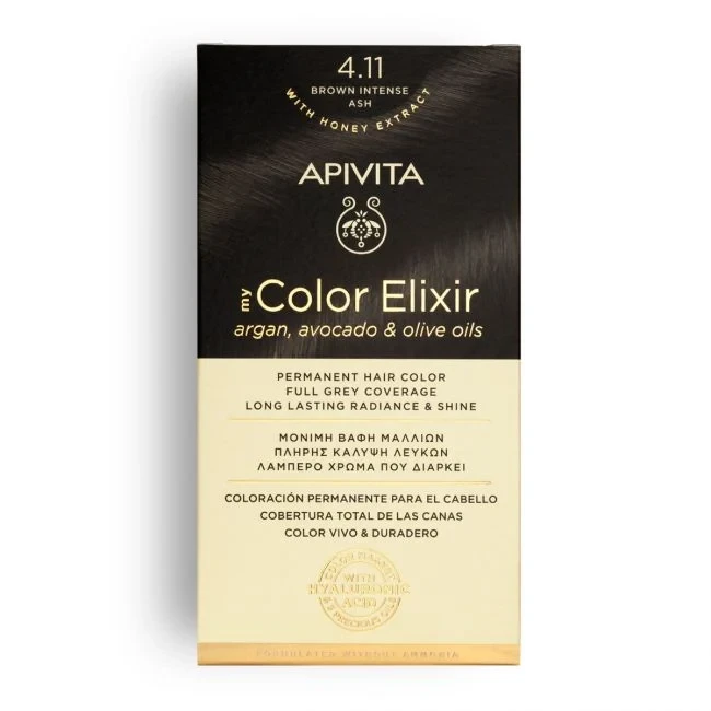 APIVITA My Color Elixir 4.11 Brown Intense Ash 50&75ml