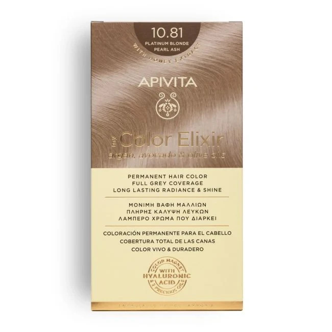 APIVITA My Color Elixir 10.81 Platinum Blonde Pearl Ash 50&75ml