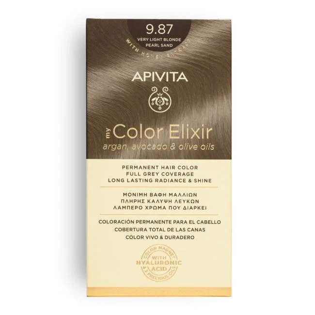 APIVITA My Color Elixir 9.87 Very Light Blonde Pearl Sand 50&75ml