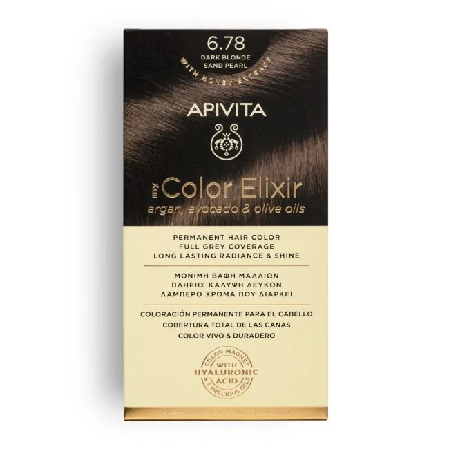 APIVITA My Color Elixir 6.78 Dark Blonde Sand Pearl 50&75ml