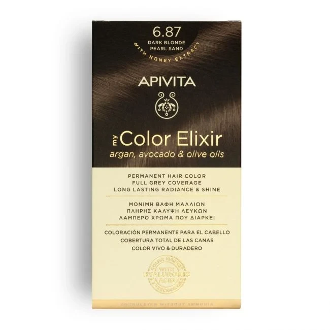 APIVITA My Color Elixir 6.87 Dark Blonde Pearl Sand 50&75ml