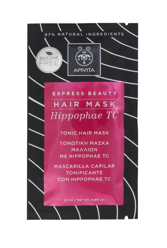 APIVITA Express Beauty Hair Mask με Hippophae TC 20ml 1 Τεμάχιο