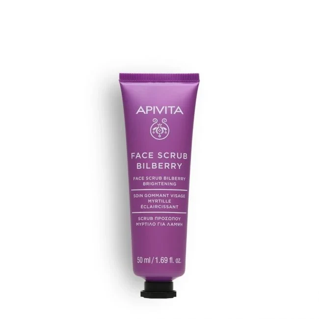 APIVITA Face Scrub Bilberry Brightening 50ml