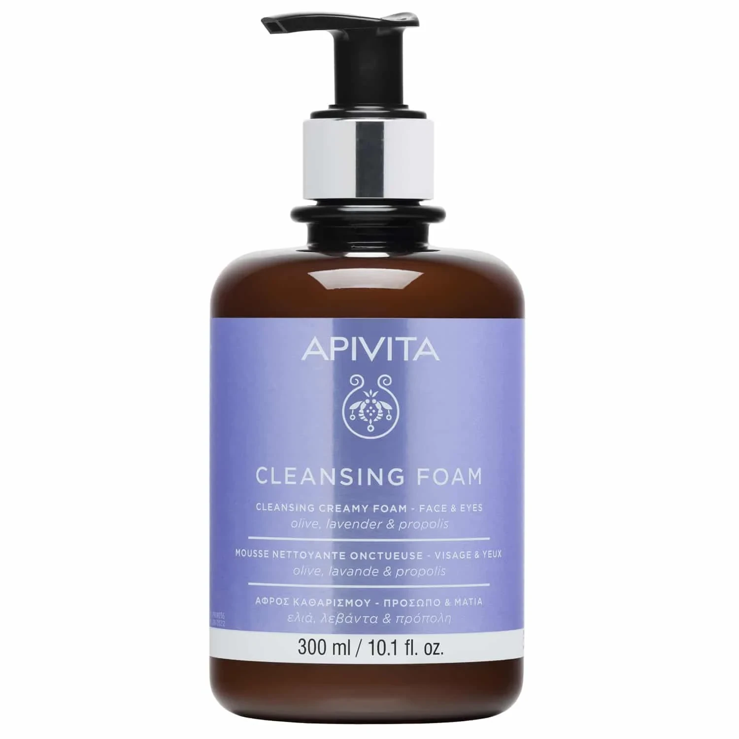 APIVITA Cleansing Creamy Foam Face & Eyes 300ml