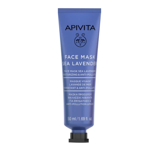 APIVITA Face Mask Sea Lavender Moisturizing & Anti-Pollution 50ml