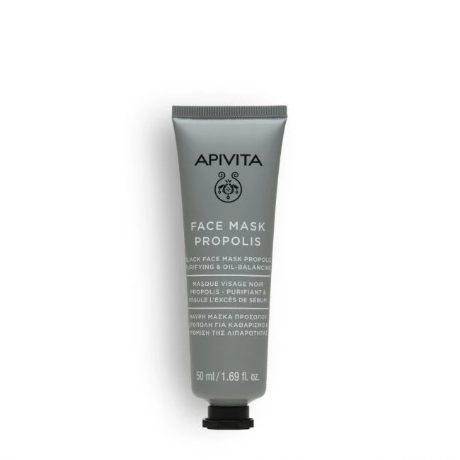 APIVITA Black Face Mask Propolis Purifying & Oil-Balancing 50ml