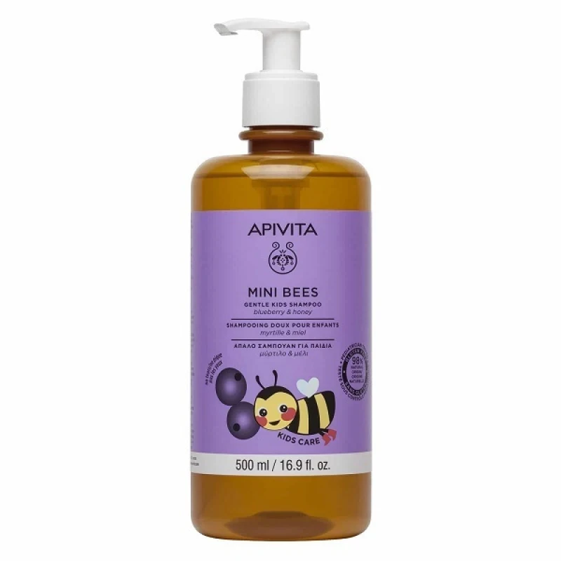 APIVITA Mini Bees Gentle Kids Shampoo 500ml