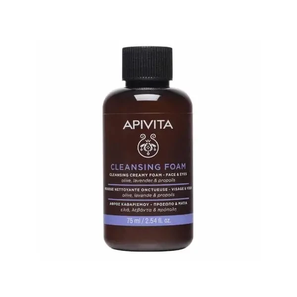 APIVITA Cleansing Creamy Foam Face & Eyes 75ml