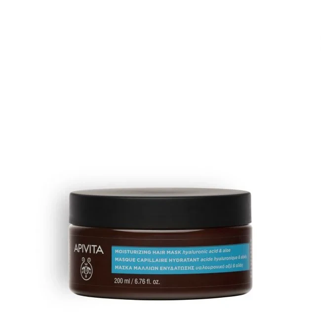 APIVITA Moisturizing Hair Mask Hyaluronic Acid & Aloe 200ml