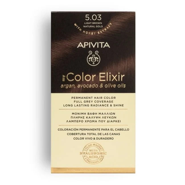 APIVITA My Color Elixir 5.03 Light Brown Natural Gold 50&75ml