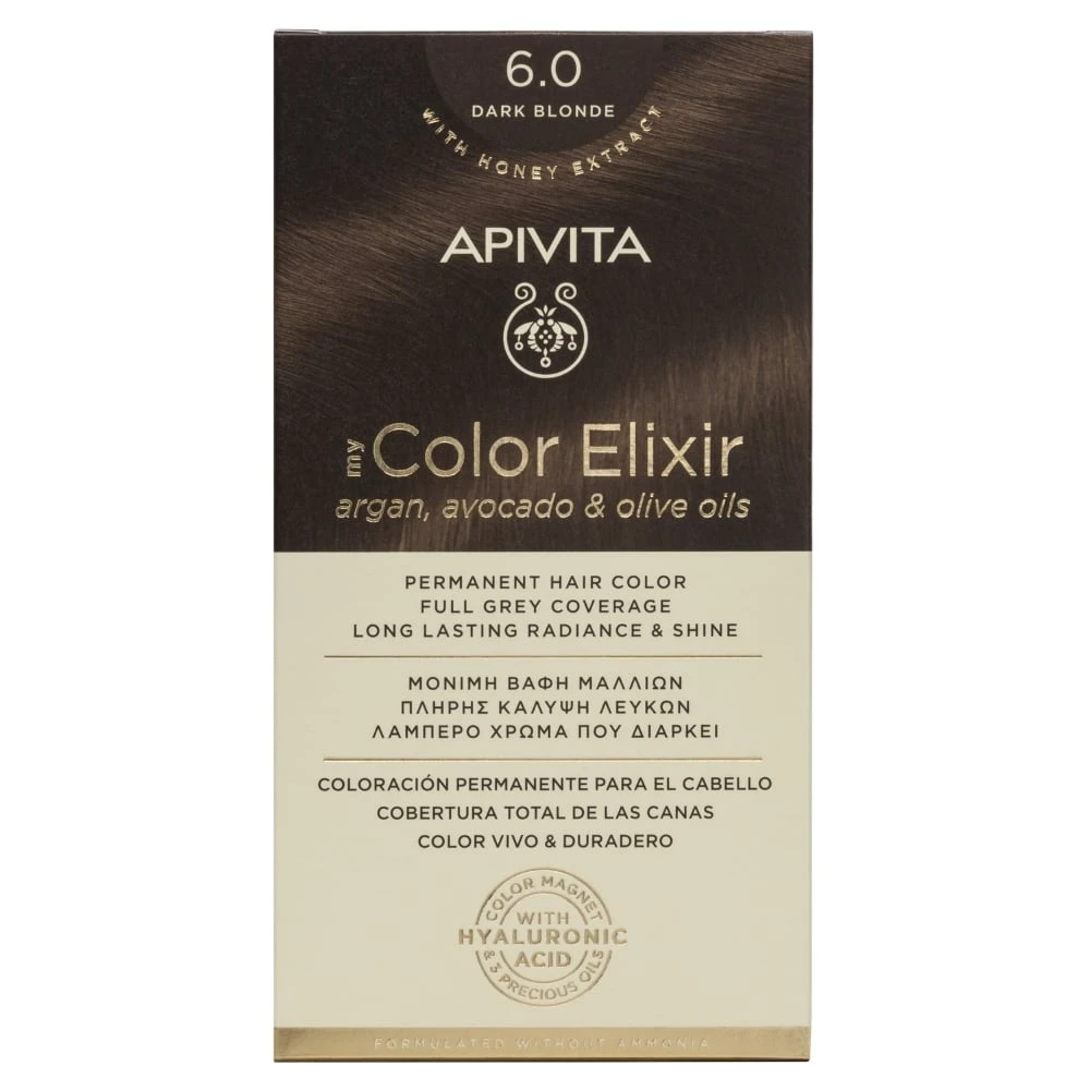 APIVITA My Color Elixir 6.0 Dark Blonde 50&75ml