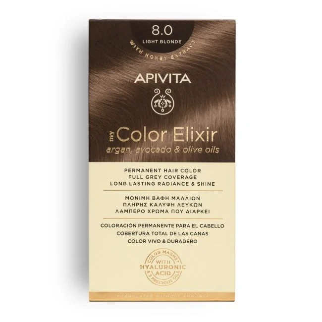 APIVITA My Color Elixir 8.0 Light Blonde 50&75ml