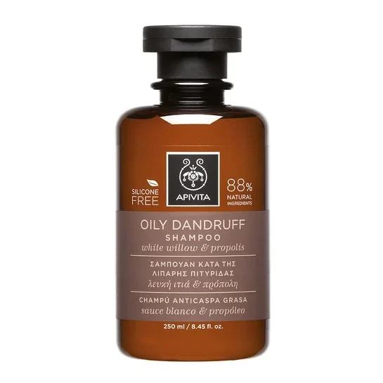 APIVITA Oily Dandruff Shampoo White Willow & Propolis 250ml