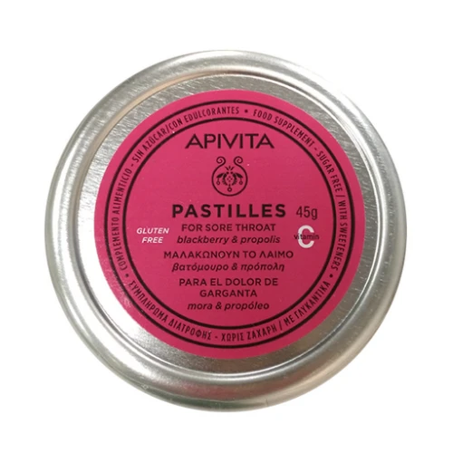 APIVITA Pastilles Blackberry & Propolis 45g