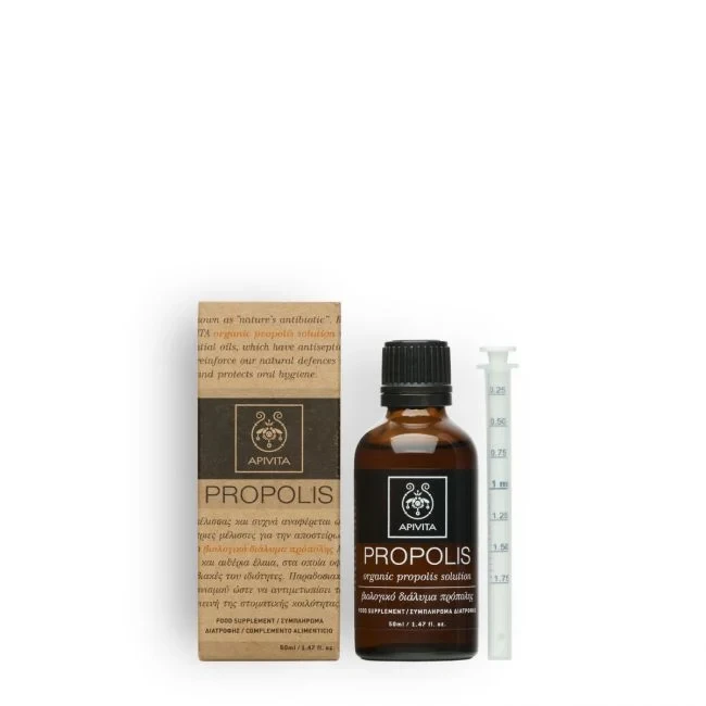APIVITA Propolis Βιολογικό Διάλυμα Πρόπολης - Συμπλήρωμα Διατροφής 50ml