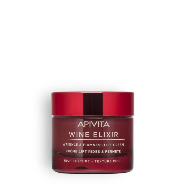 APIVITA Wine Elixir Wrinkle & Firmness Lift Cream Rich Texture 50ml