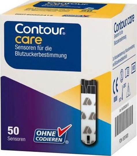 ASCENSIA Contour Care 50 Ταινίες Μέτρησης Γλυκόζης Αίματος
