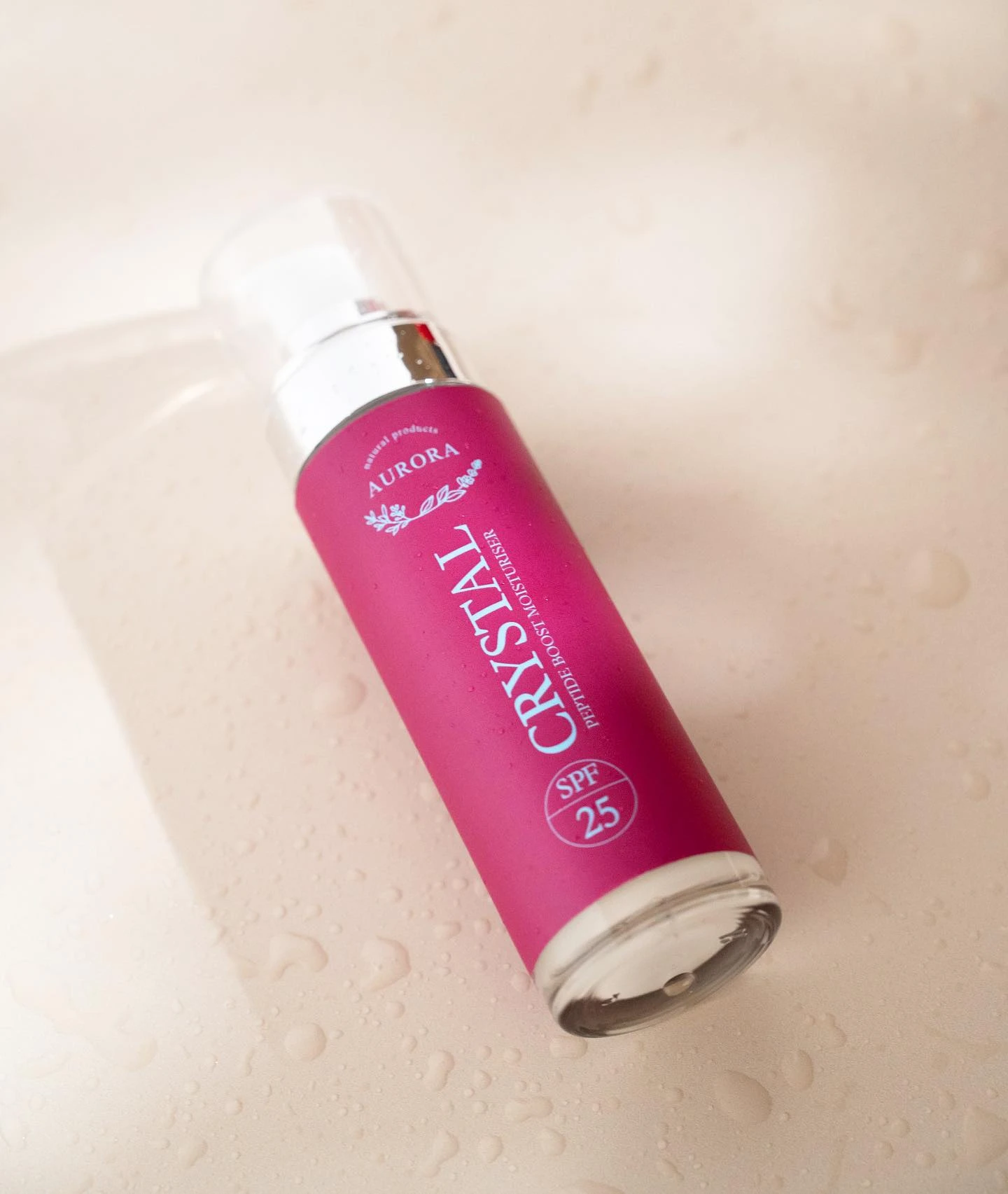 AURORA Crystal Peptide Boost Moisturiser Spf25 50ml