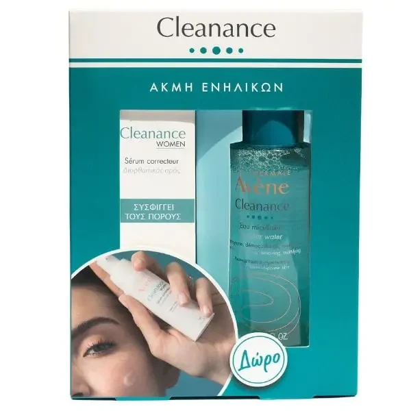 AVENE Avene Cleanance Women Corrector 30ml + Δώρο Micellar Water 100ml