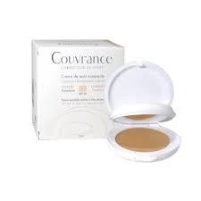 AVENE Couvrance Compact Foundation Comfort 1.0 Porcelaine Spf30 Dry to Very Dry Sensitive Skin 10g