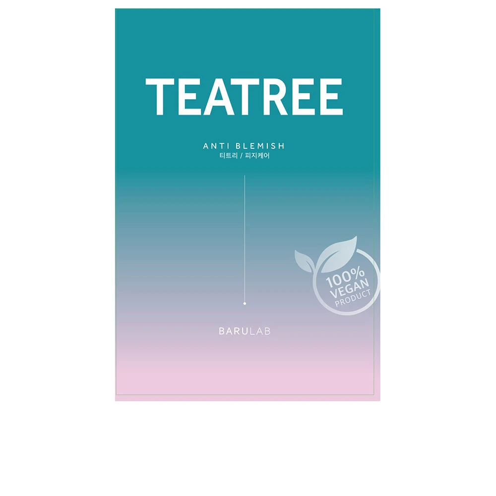 BARULAB The Clean Vegan Tea Tree Anti-Blemish Mask 1 Τεμάχιο