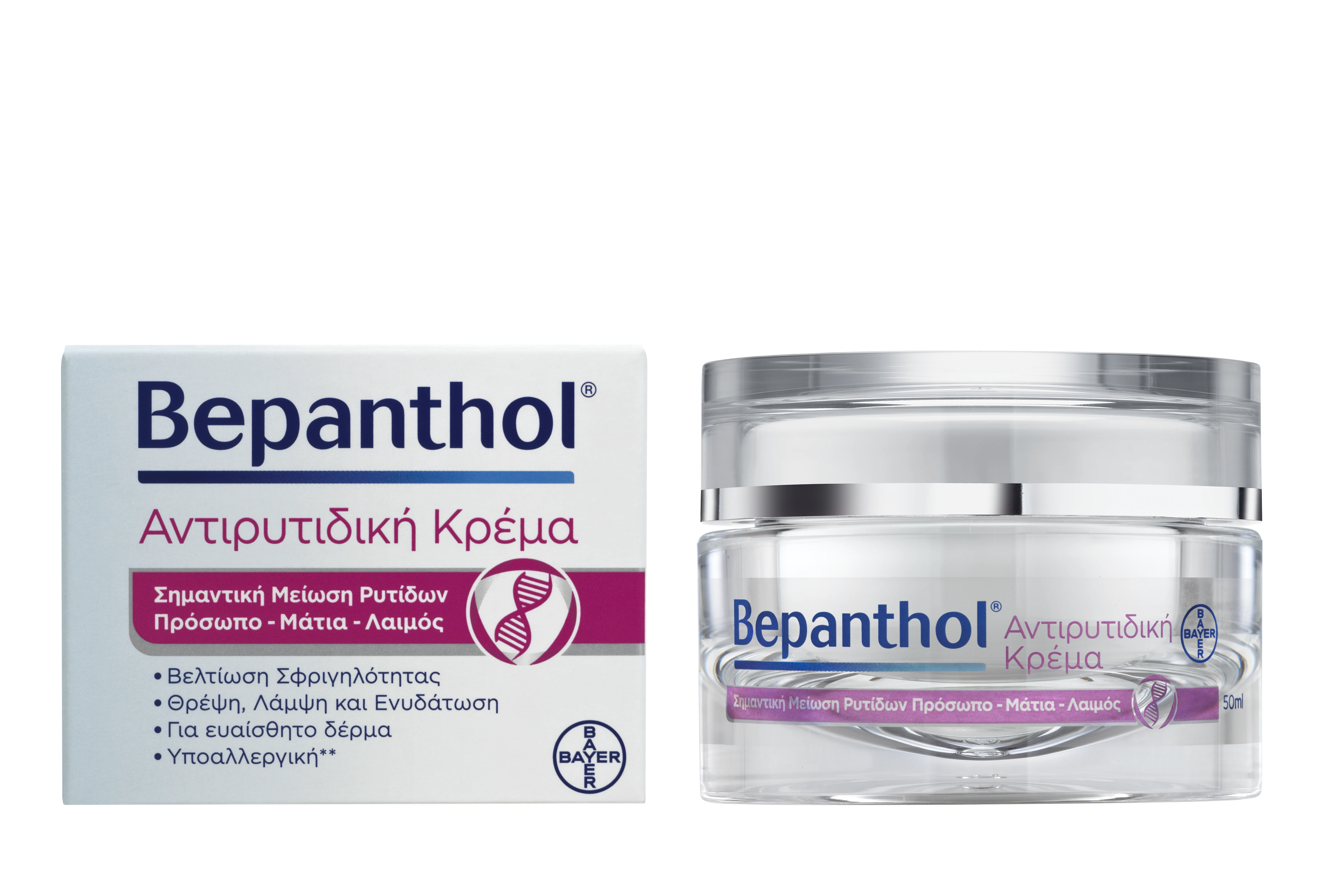 BEPANTHOL Anti-Wrinkle Cream Face - Eyes - Neck 50ml