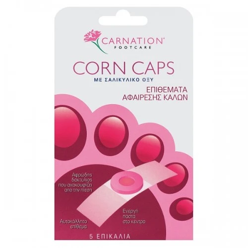 CARNATION Footcare Corn Caps 5 Επιθέματα