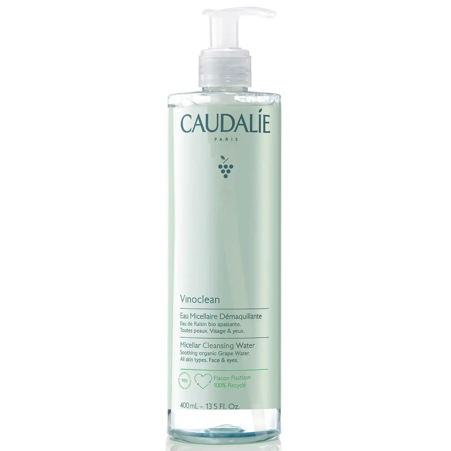 CAUDALIE Vinoclean Micellar Cleansing Water All Skin Types 400ml