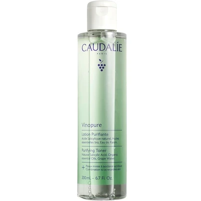 CAUDALIE Vinopure Purifying Toner Acne Prone Skin 200ml