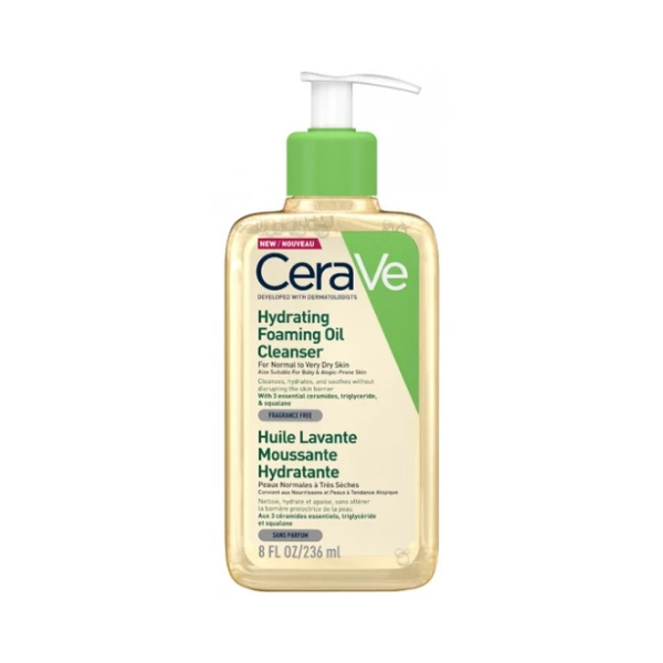 CERAVE Hydrating Foaming Oil Cleanser 236ml
