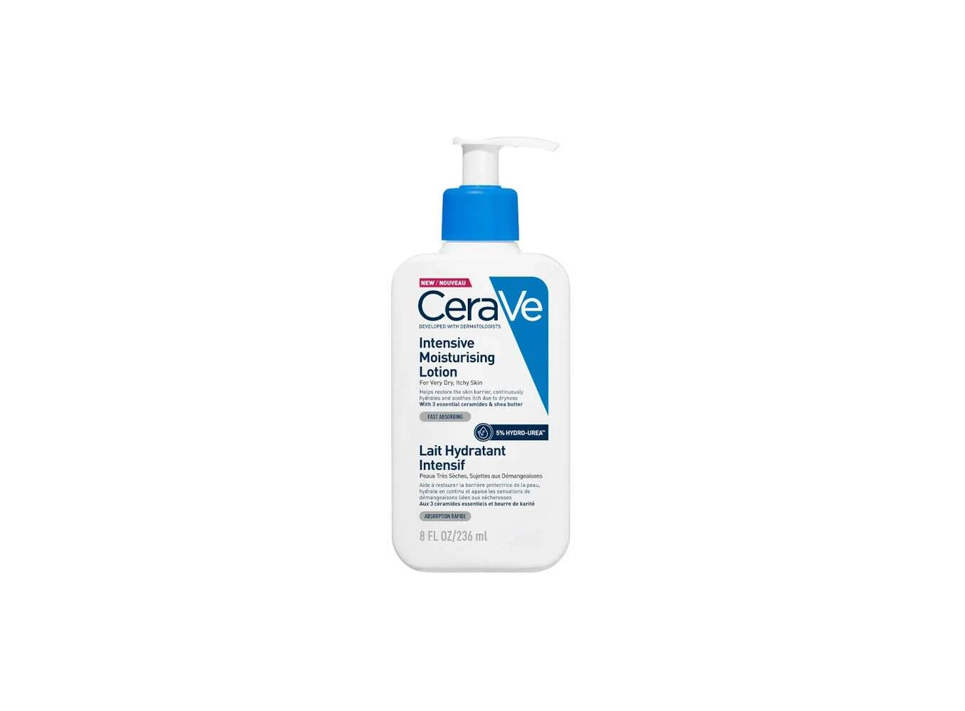 CERAVE Intensive Moisturising Lotion With 5% Hydro- Urea 236ml