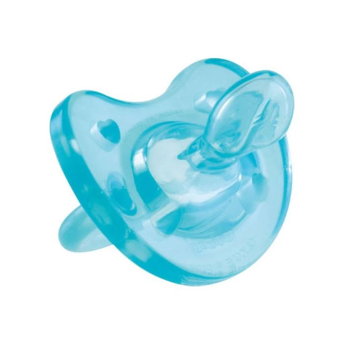 CHICCO Physio Soft Σιέλ Πιπίλα Σιλικόνης 0-6m 1 Τεμάχιο