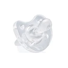 CHICCO Physio Soft Διάφανη Πιπίλα Σιλικόνης 16-36m+ 1 Τεμάχιο