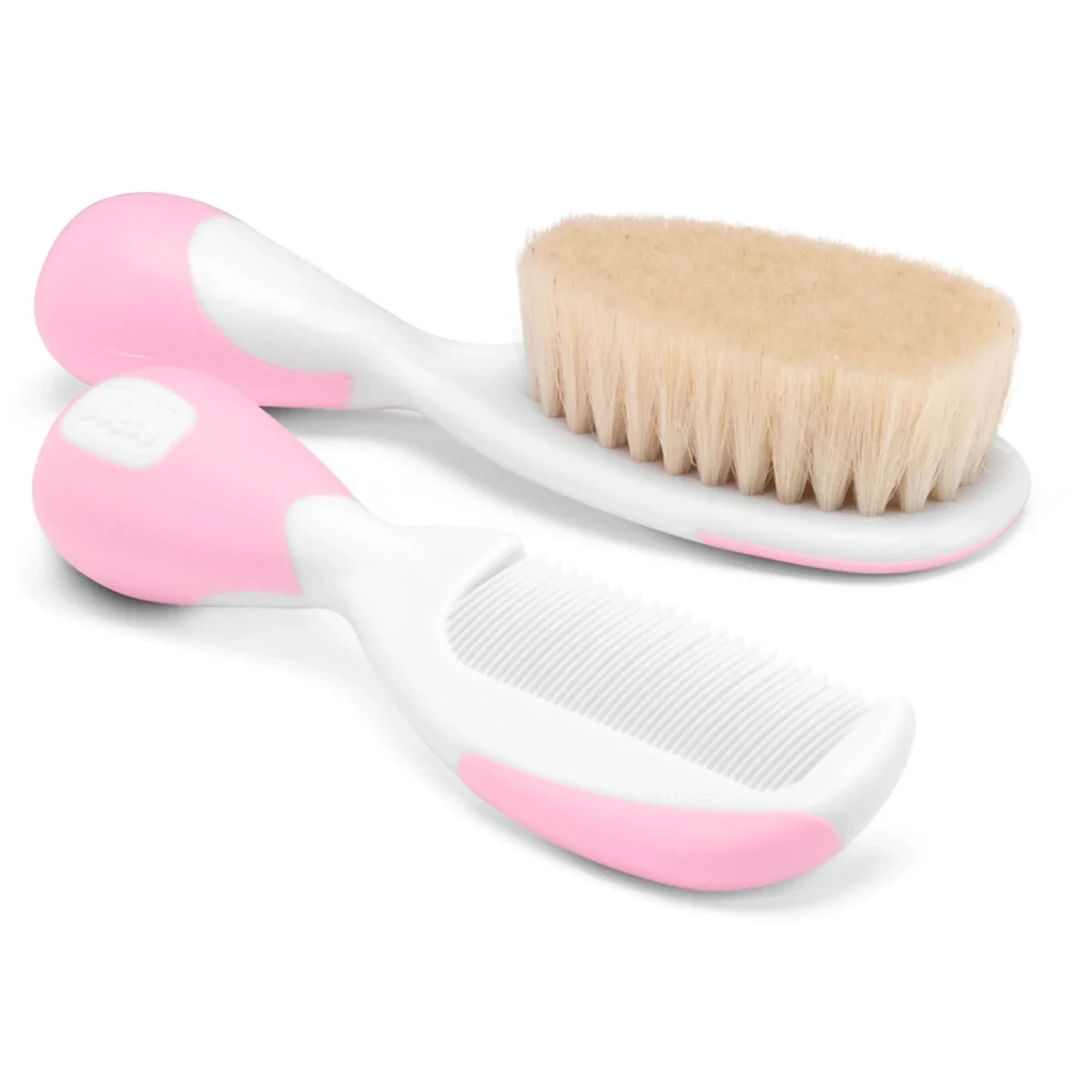 CHICCO Brush and Comb Ροζ 0m+