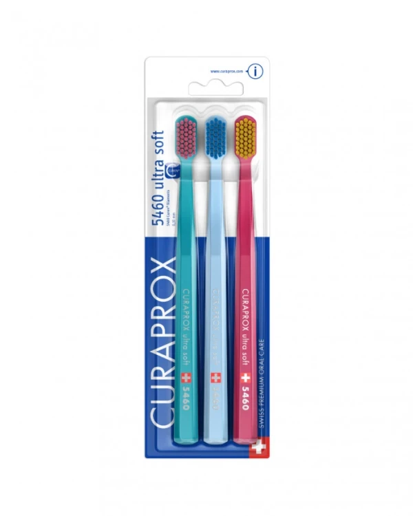 CURAPROX 5460 Ultra Soft Toothbrush 3 Tεμάχια