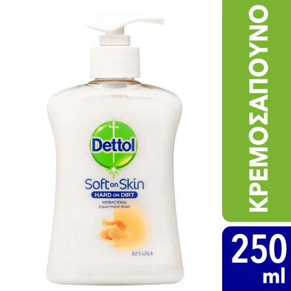 DETTOL Soft On Skin Μέλι 250ml