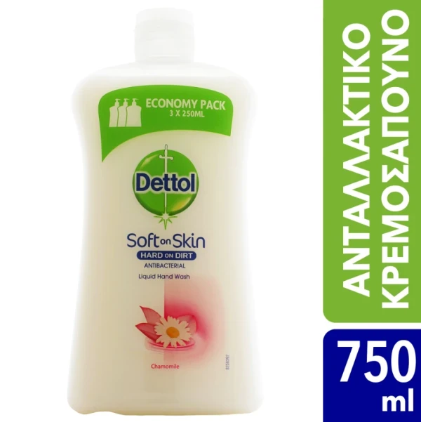 DETTOL LIQUID SOAP CHAMOMILE REFILL 750 ML