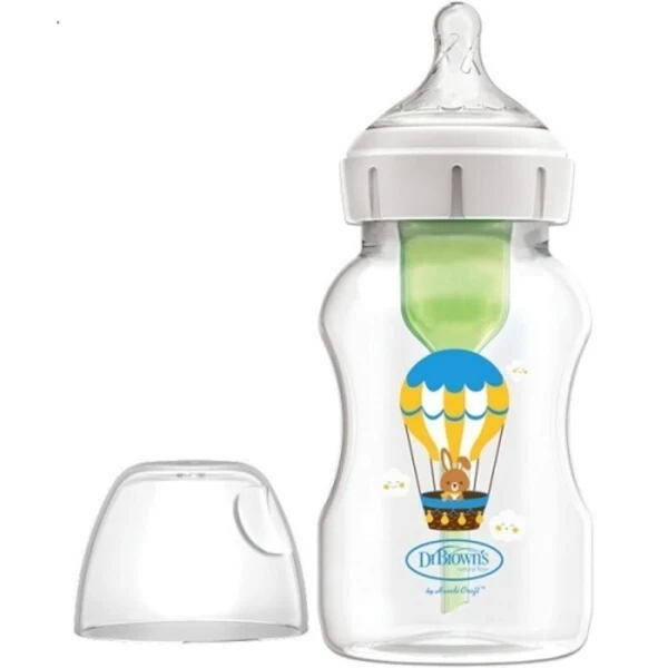 DR BROWNS Options+ Anti-Colic Bottle Parachute 3m+ 330ml