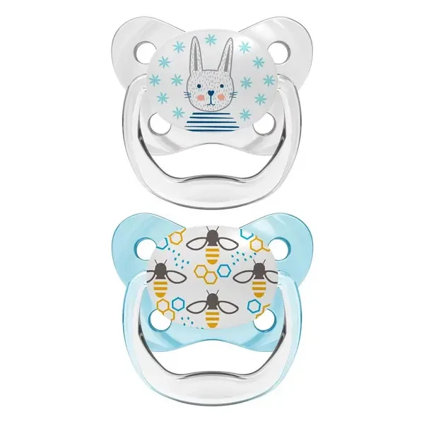 DR BROWN'S Prevent Ορθοπεδική Πιπίλα 0-6 μηνών 2 Τεμάχια