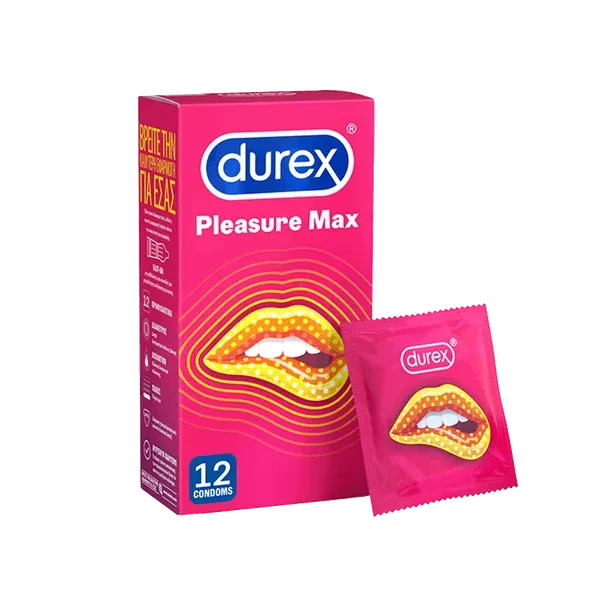 DUREX Pleasure Max 12 Τεμάχια