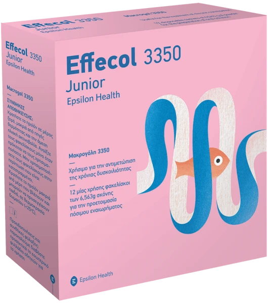 EFFECOL 3350 Junior 12 Φακελίσκοι των 6,563g