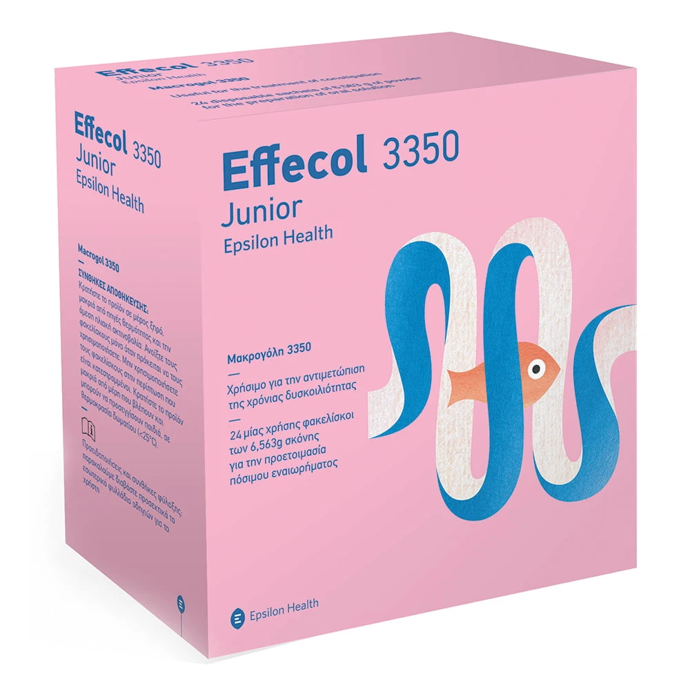 EFFECOL 3350 Junior 24 Φακελίσκοι των 6,563g