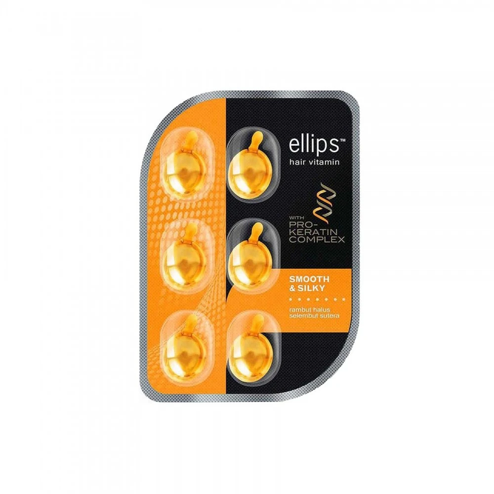 ELLIPS Blister Keratin Smooth Silky 6 Τεμ