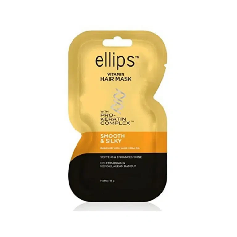 ELLIPS Vitamin Hair Mask Smooth & Silky Μάσκα Μαλλιών για Λάμψη 18gr
