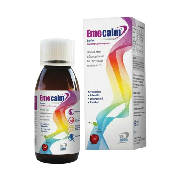BECALM Emecalm Σιρόπι για τη Ναυτία και τον Εμετό 120ml
