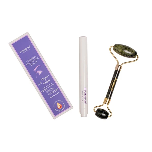 FOLTENE Brow Mania Pack Eyebrow Enhancing Serum 4ml & Roller Προσώπου - Ματιών